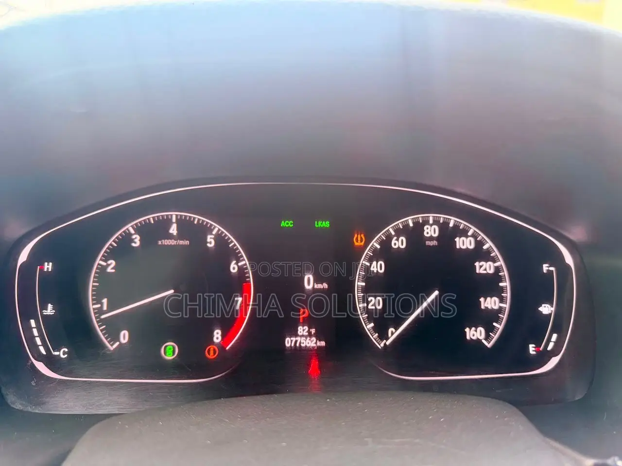 Honda Accord 2018 Blue