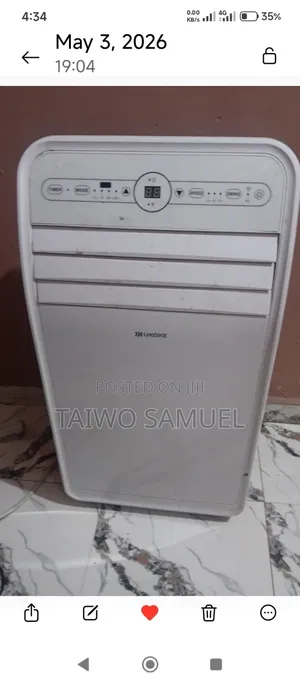 A Movable Portable Air Conditioner.