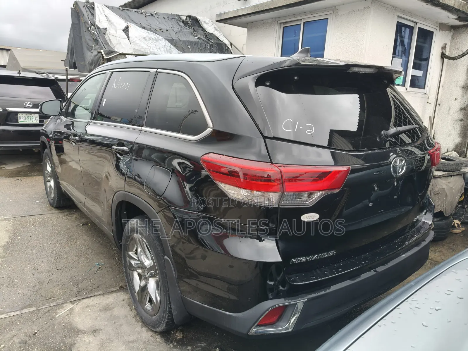 Toyota Highlander 2019 Matt Black