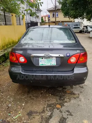 Toyota Corolla Sedan Automatic 2004 Gray