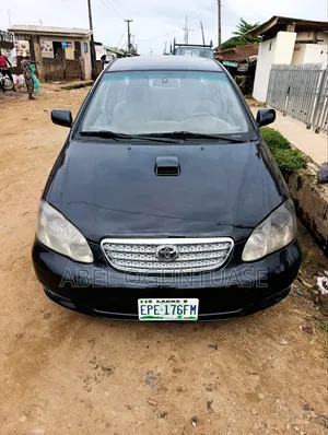 Toyota Corolla Sedan 2003 Black
