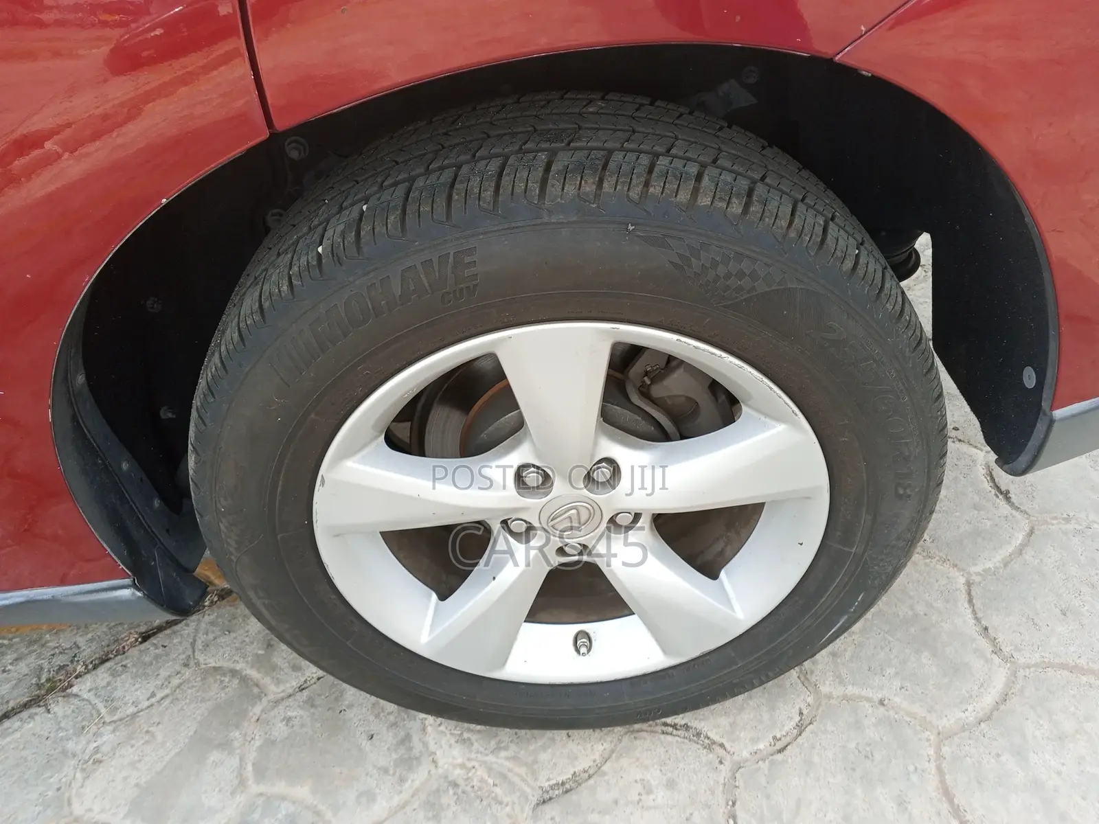Lexus RX 2010 Red