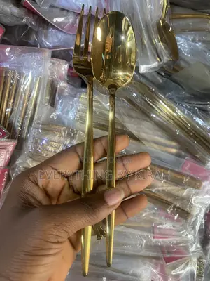24 PCS Gold Cutlery Set