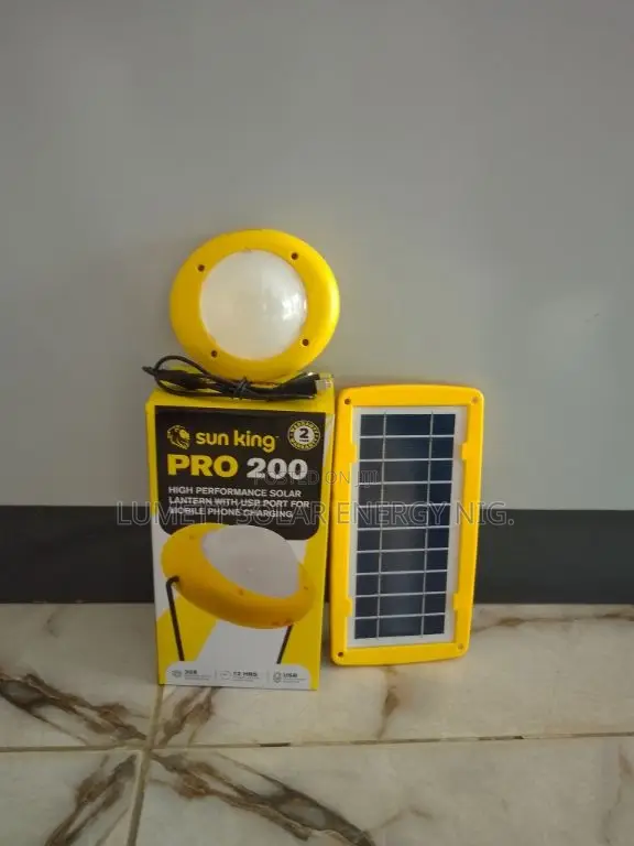 Sunking Pro 200 Solar Lantern Installation And Wholesale Sales