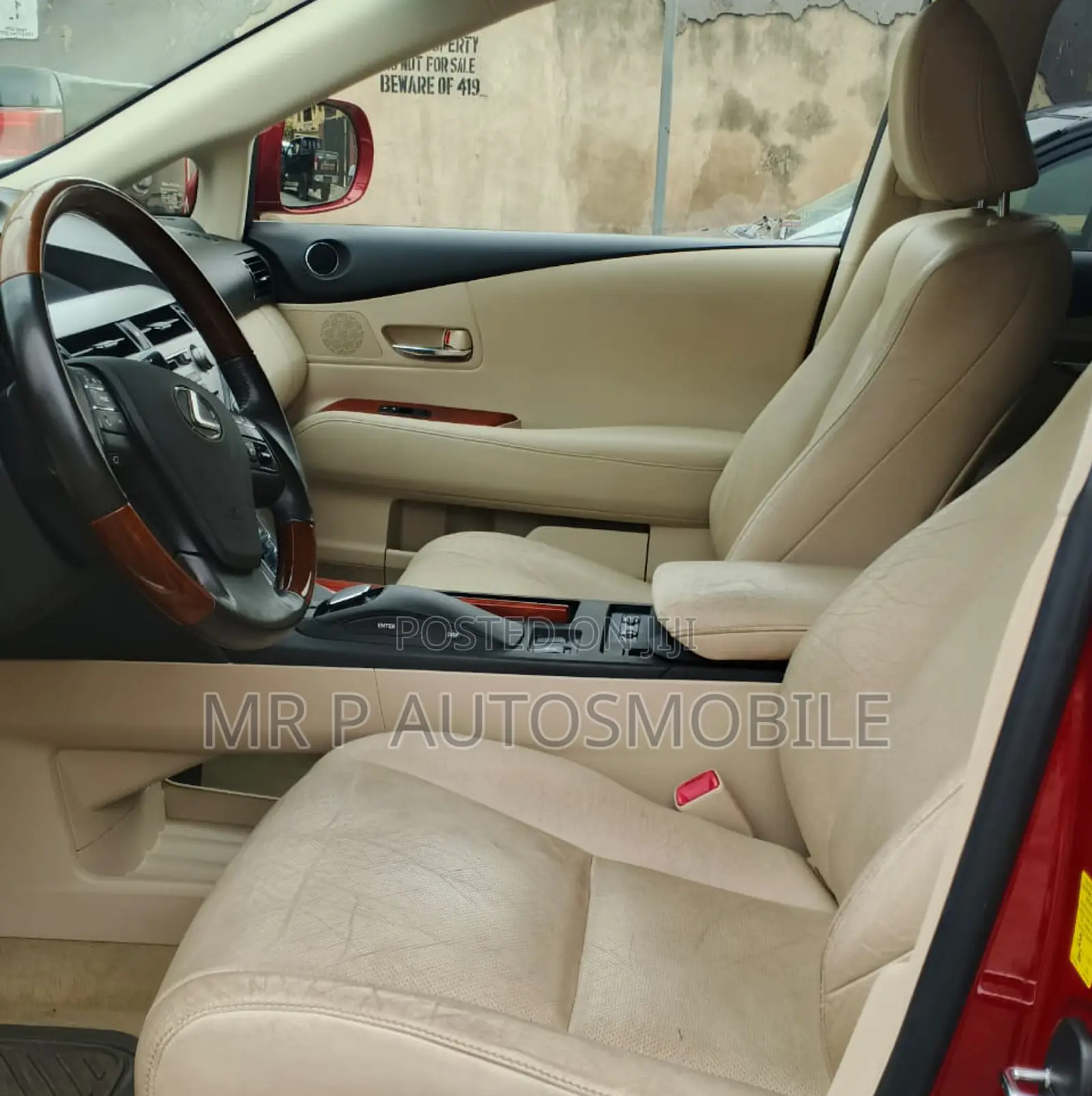 Lexus RX 2010 Red