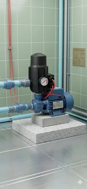 Pressure Pump With Water Booster