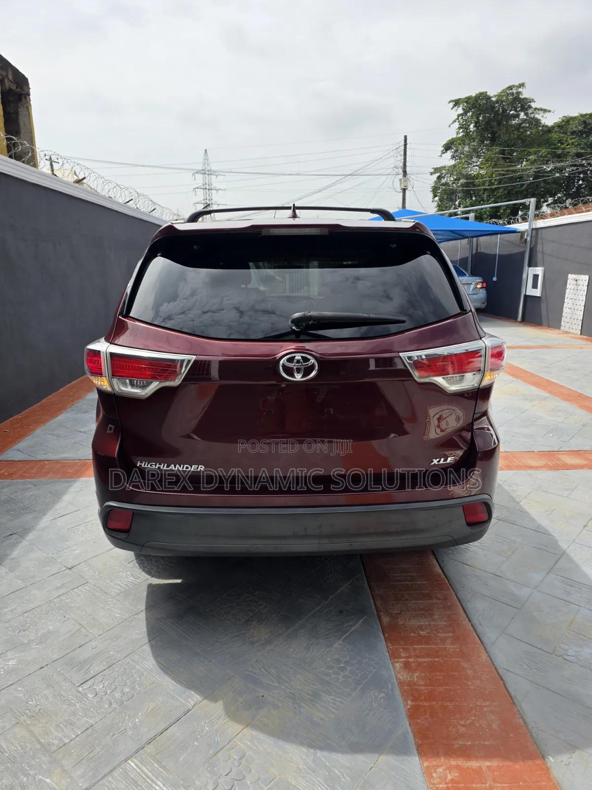 Toyota Highlander 2014 Burgundy