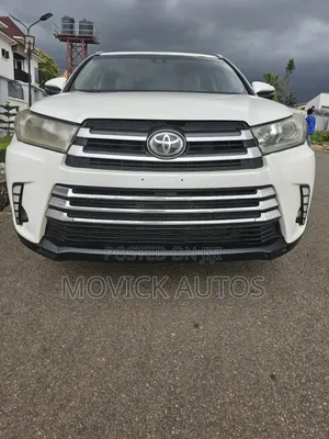 Toyota Highlander XLE V6 4x2 (3.5L 6cyl 6A) 2016 White