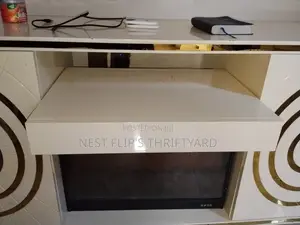 Neatly Used Fire Plate Tv Stand