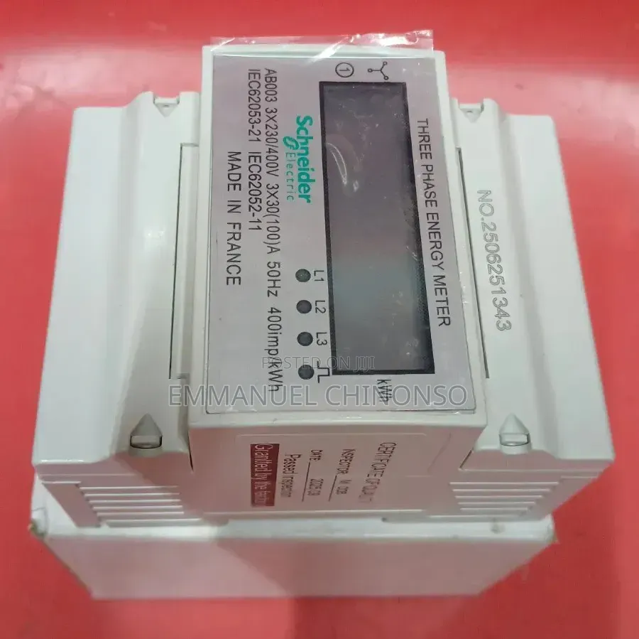 100a 4pole Schneider Check Meter