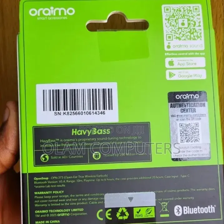 Oraimo Open Earbud OPN-373
