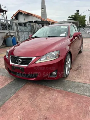 Lexus IS 2012 Red