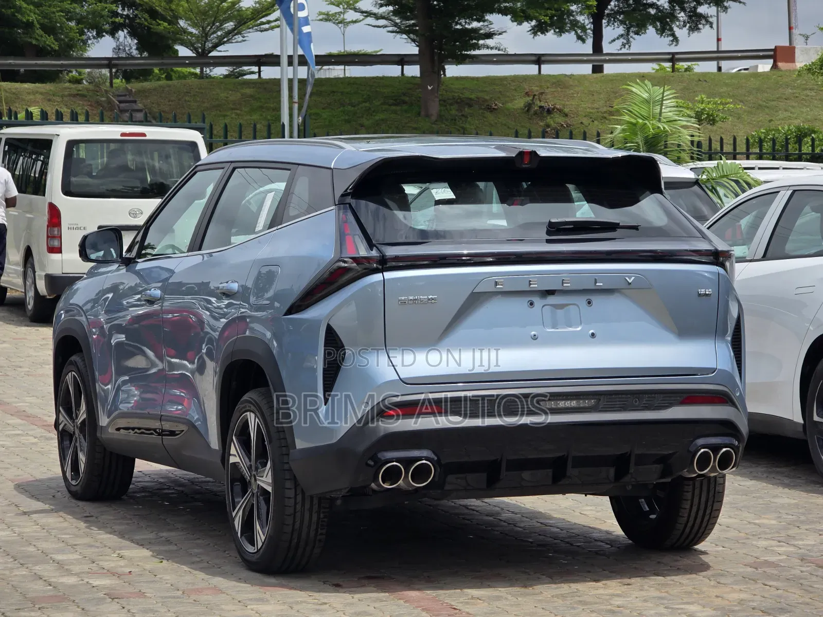 New Geely Coolray 2025 Blue