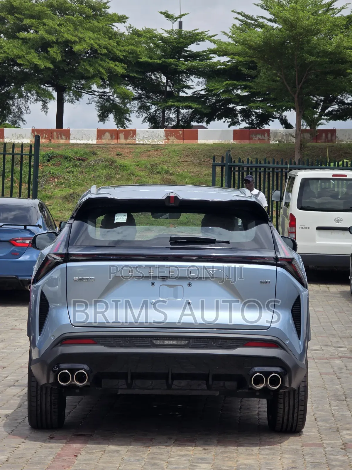 New Geely Coolray 2025 Blue