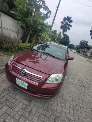 Toyota Avensis Sedan 2005 Burgundy