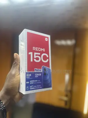 New Xiaomi Redmi 15C 4G 128 GB Red