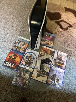 Ps5 Console With 9 CDS