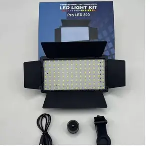 Professional Photo Video Pro Led 300 Light Kit