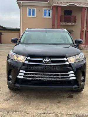 Toyota Highlander Limited V6 4x4 (3.5L 6cyl 6A) 2016 Black