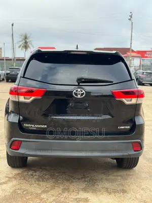 Toyota Highlander Limited V6 4x4 (3.5L 6cyl 6A) 2016 Black