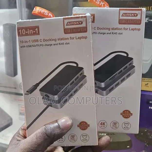 Airsky 10-in-1 Usb Docking Station