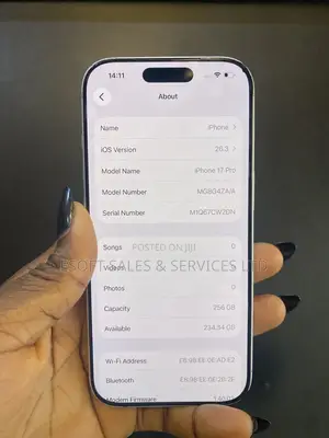 Apple iPhone 17 Pro 256 GB Silver