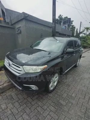 Toyota Highlander Limited 2009 Black