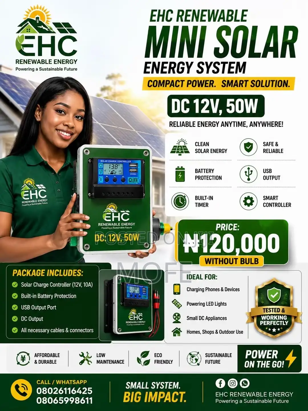 Engineer Idowu Ehc Dc 12 50w