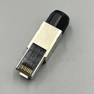 Rj45 Cat 6a Toolless/ Toolsfree Shielded Network Cable Connector Plug