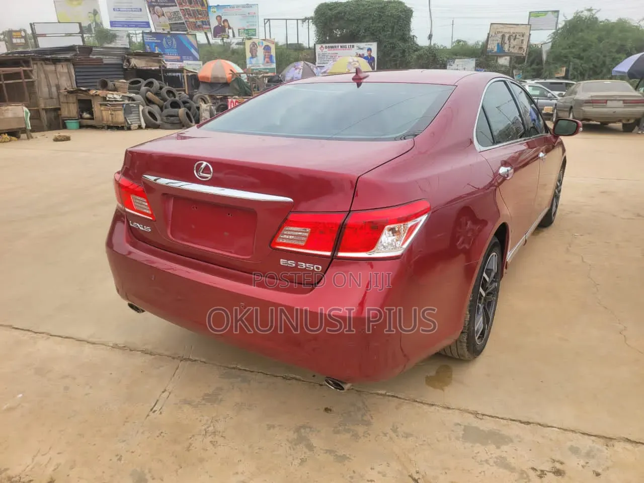 Lexus ES 350 2010 Red