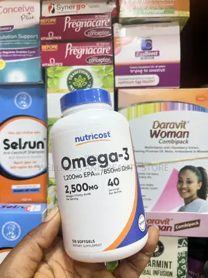Nutricost Omega 3 Fish Oil | Heart, Brain Fertility Support