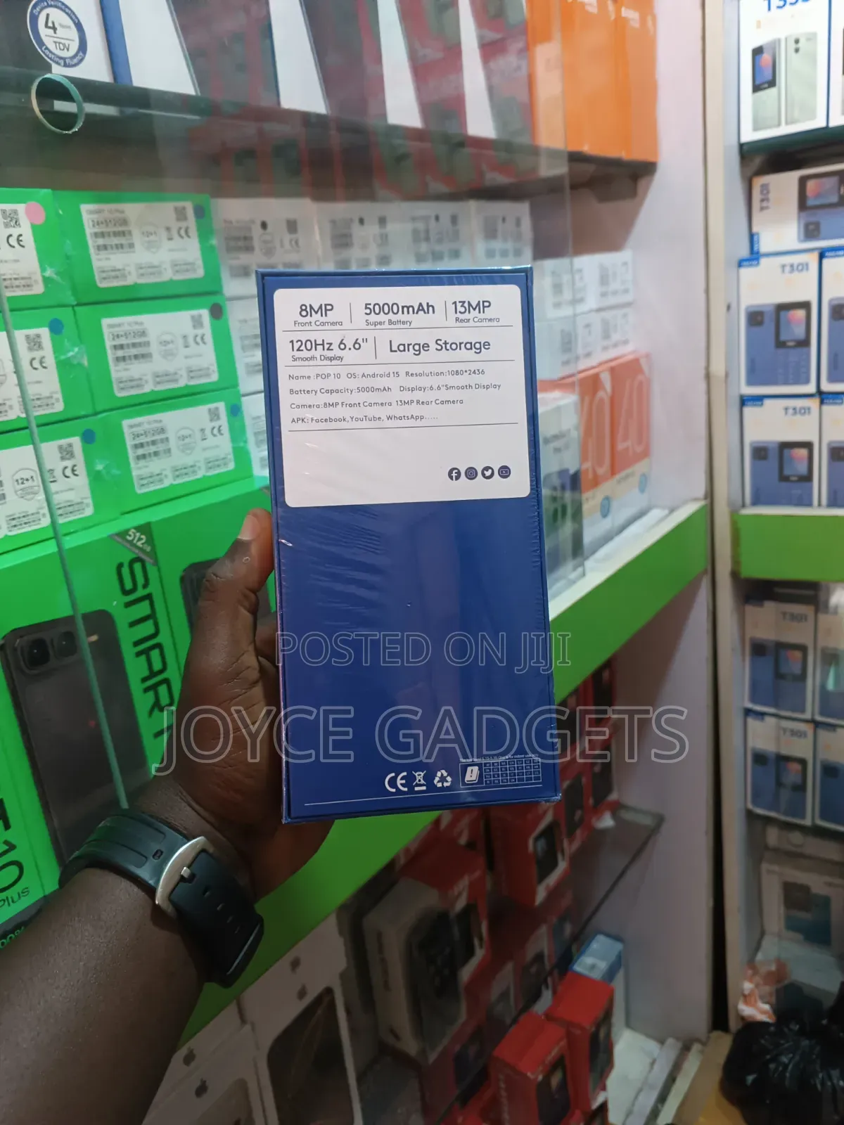 New Tecno Pop 10 128 GB