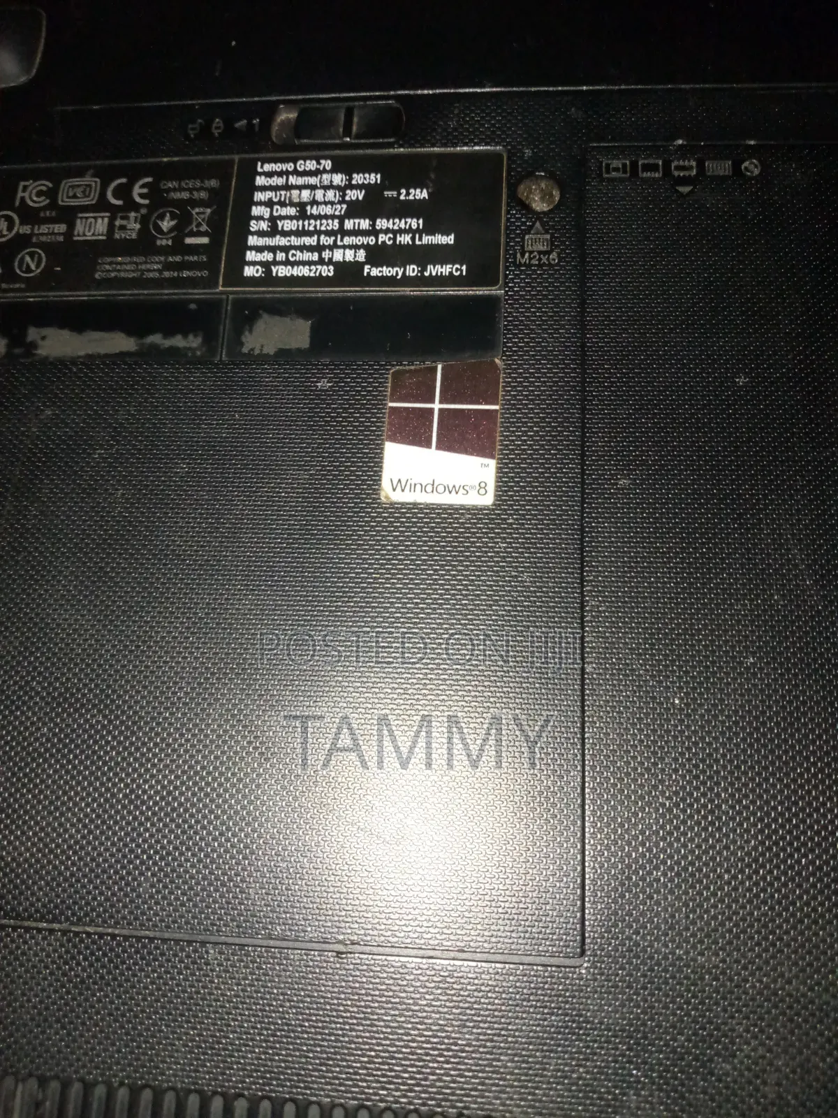 Laptop Lenovo G50-70 4GB Intel Core i3 HDD 1T