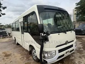 New Toyota Coaster 2025 White