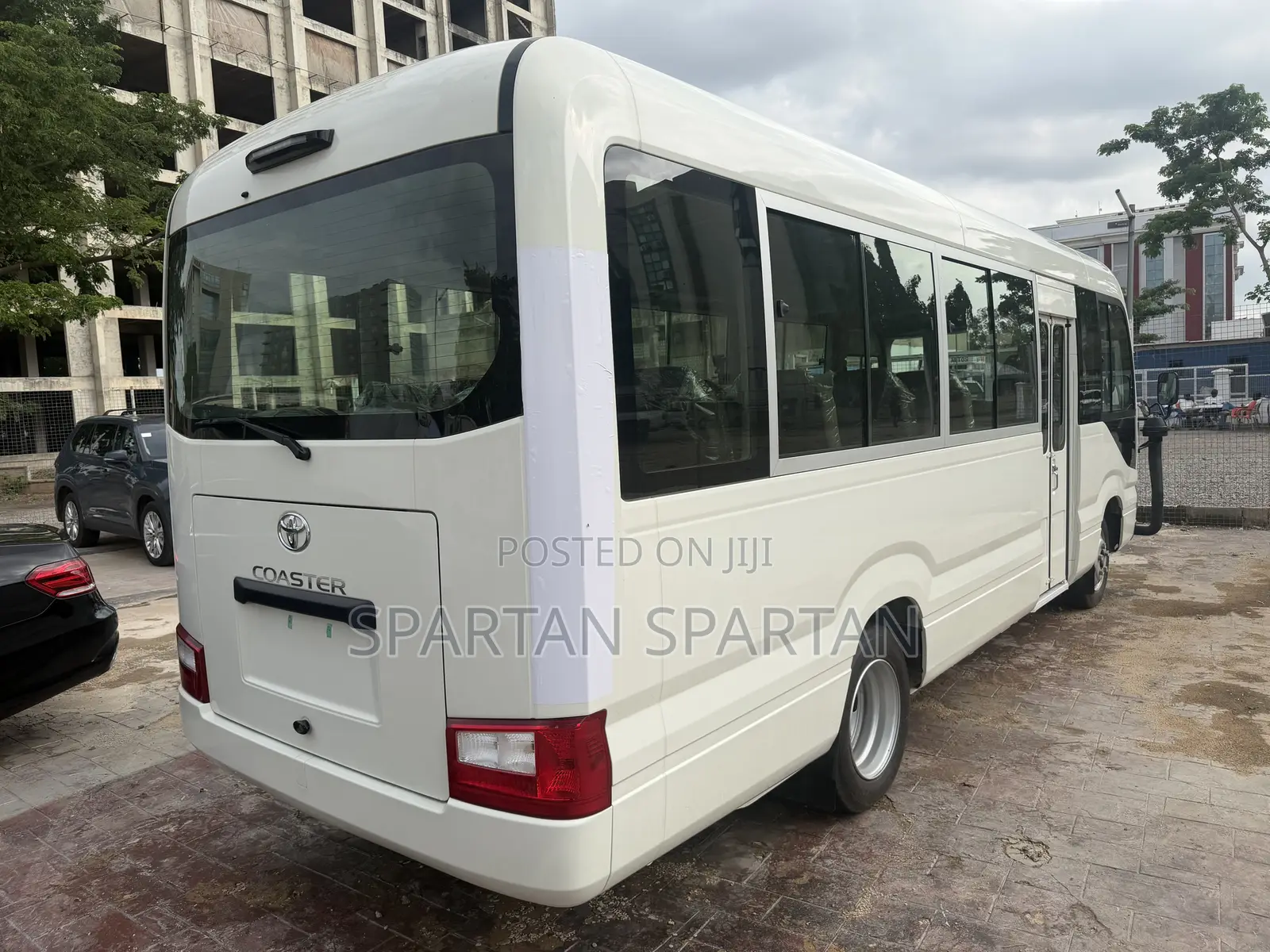 New Toyota Coaster 2025 White