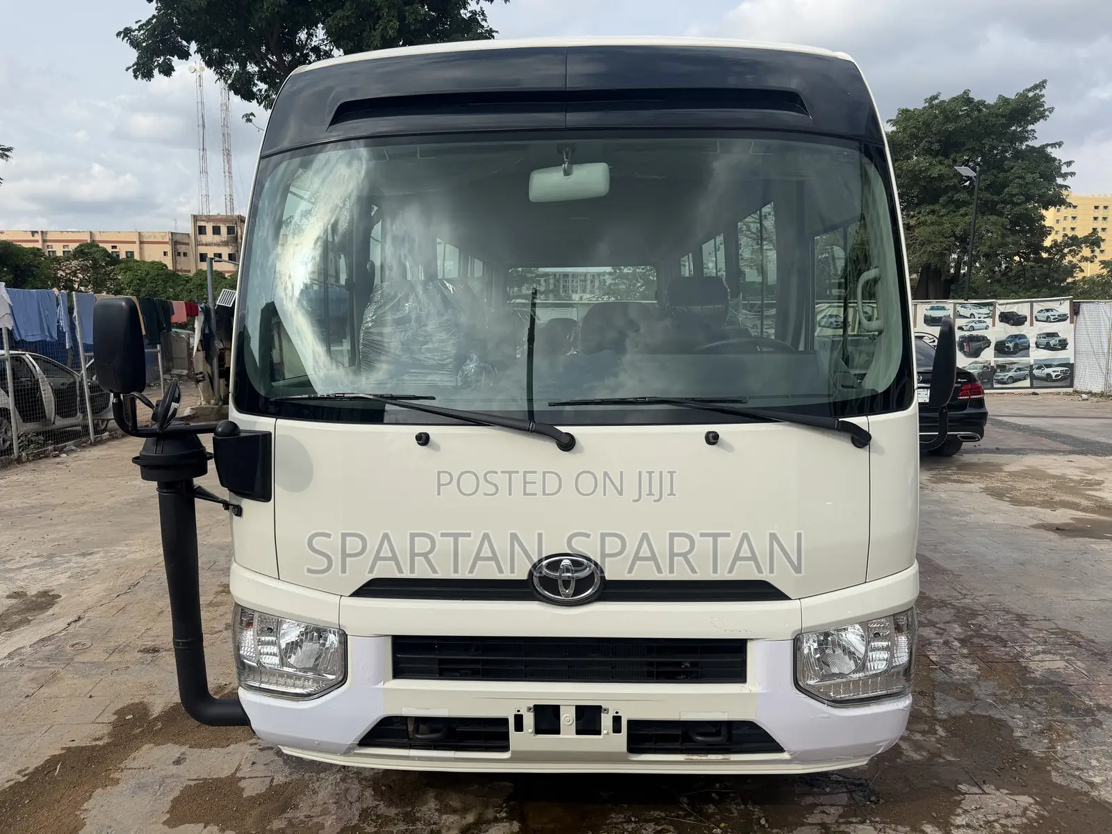 New Toyota Coaster 2025 White