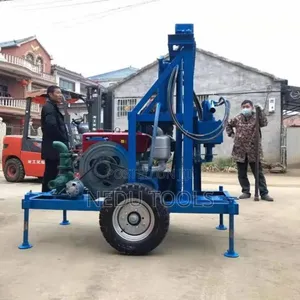 Bore Hole Drilling Machine With 100meters Pipe