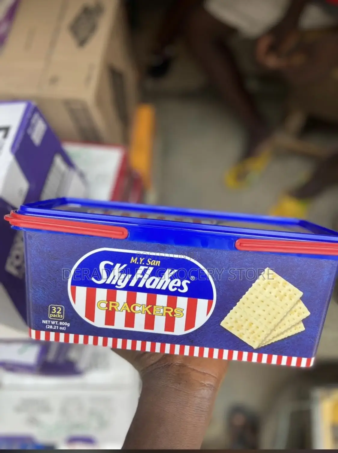 M.Y San Skyflakes Crackers