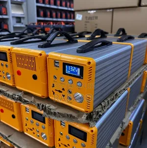 Energy Storage 300 Watt Solar Generator With With Bulbs and Panel