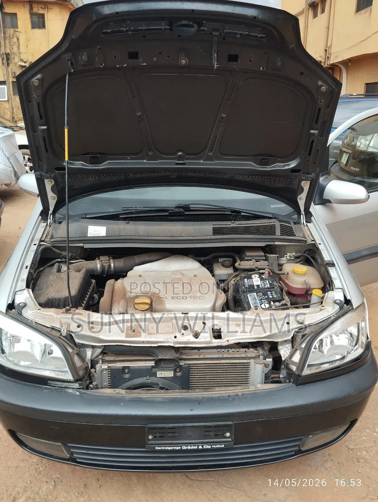 Opel Zafira 2006 Silver