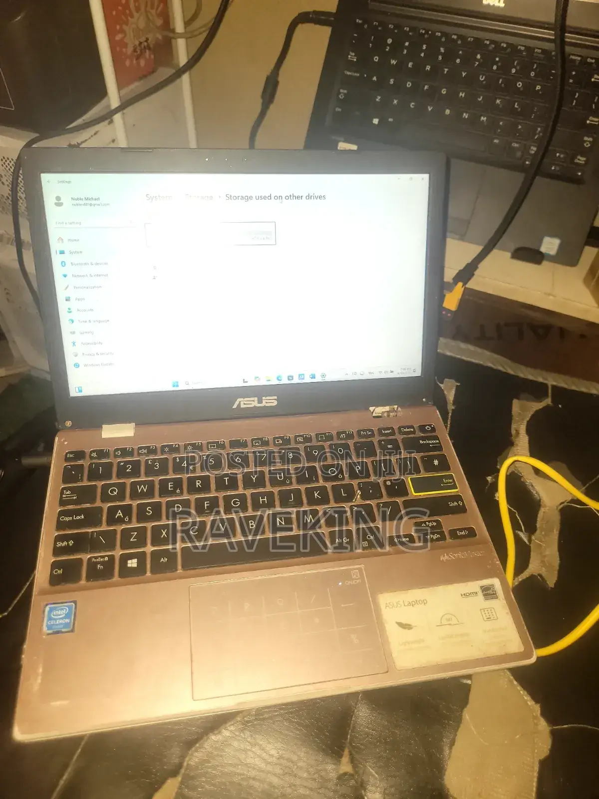 Laptop Asus 4GB Intel Core 2 Quad SSD 128GB