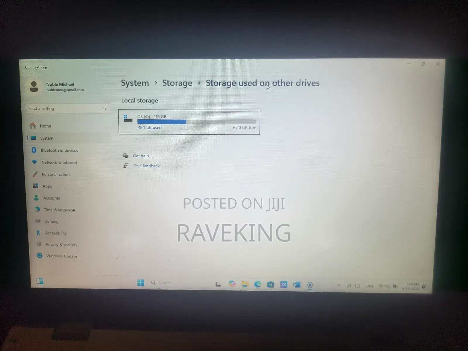 Laptop Asus 4GB Intel Core 2 Quad SSD 128GB