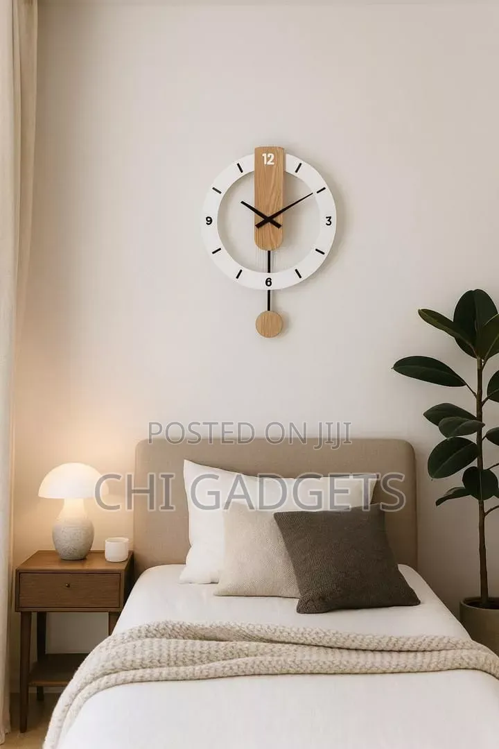 Wall Clock Led Lamp