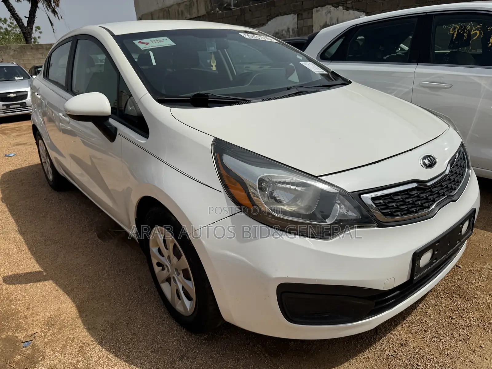 Kia Rio 2013 White