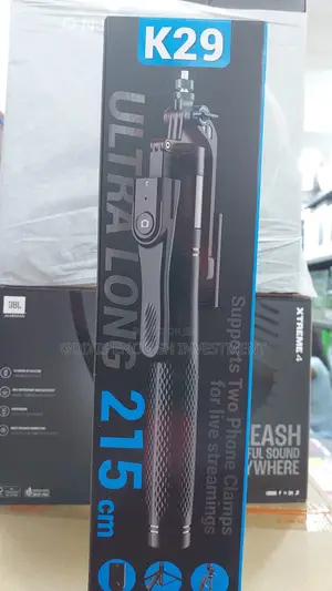  Ultra Foldable Long Selfie Tripod Stand 215cm