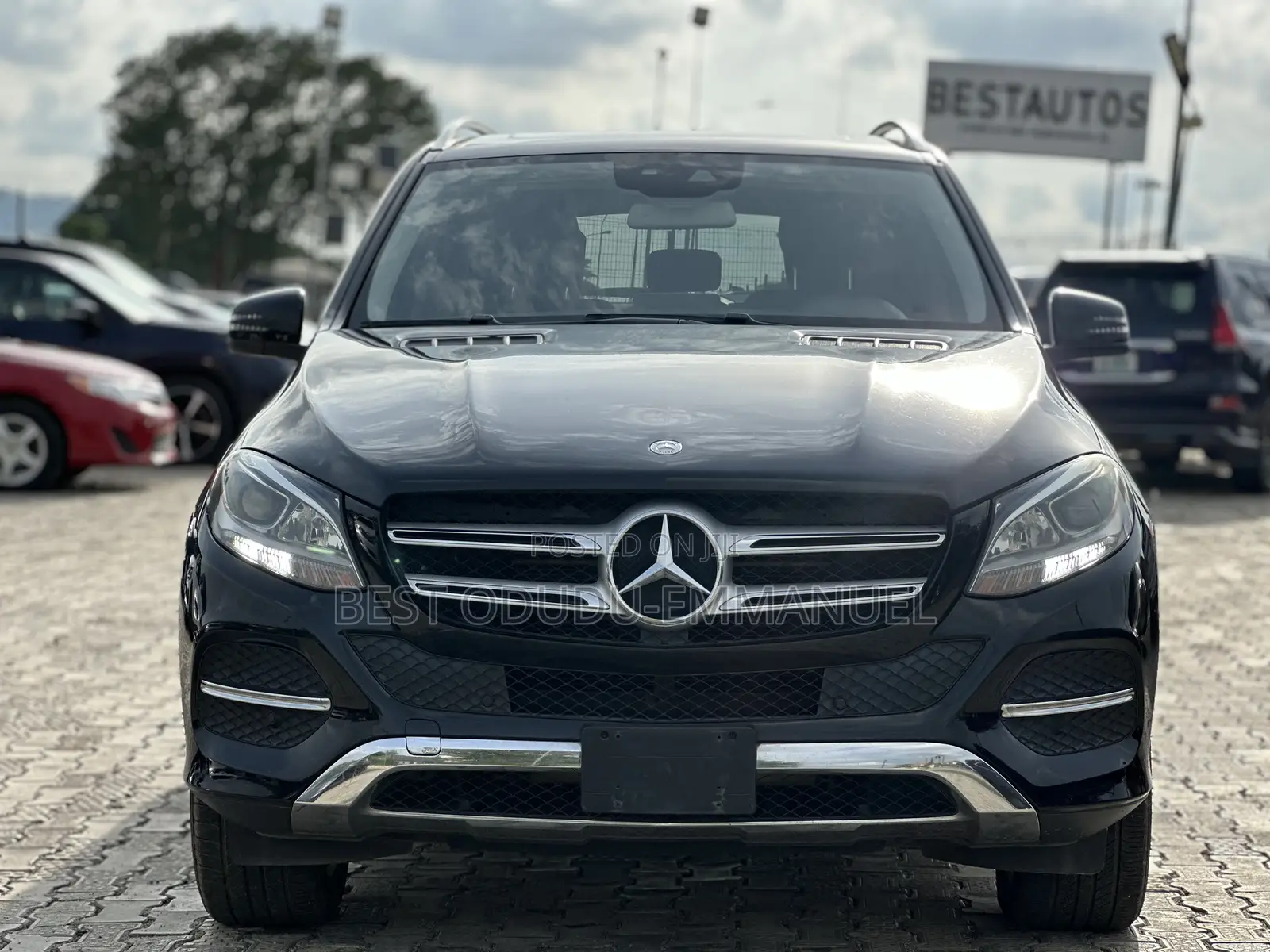 Mercedes-Benz GLE-Class GLE 320 4MATIC 2016 Black