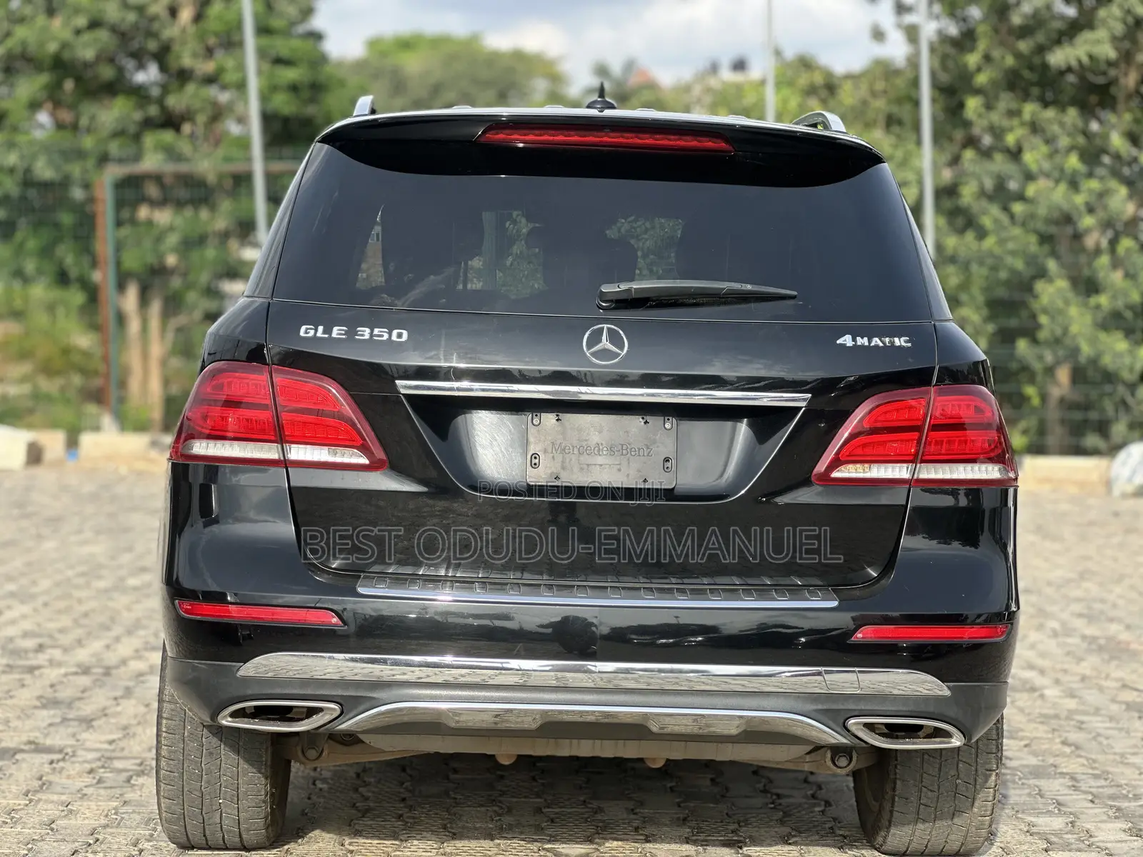 Mercedes-Benz GLE-Class GLE 320 4MATIC 2016 Black