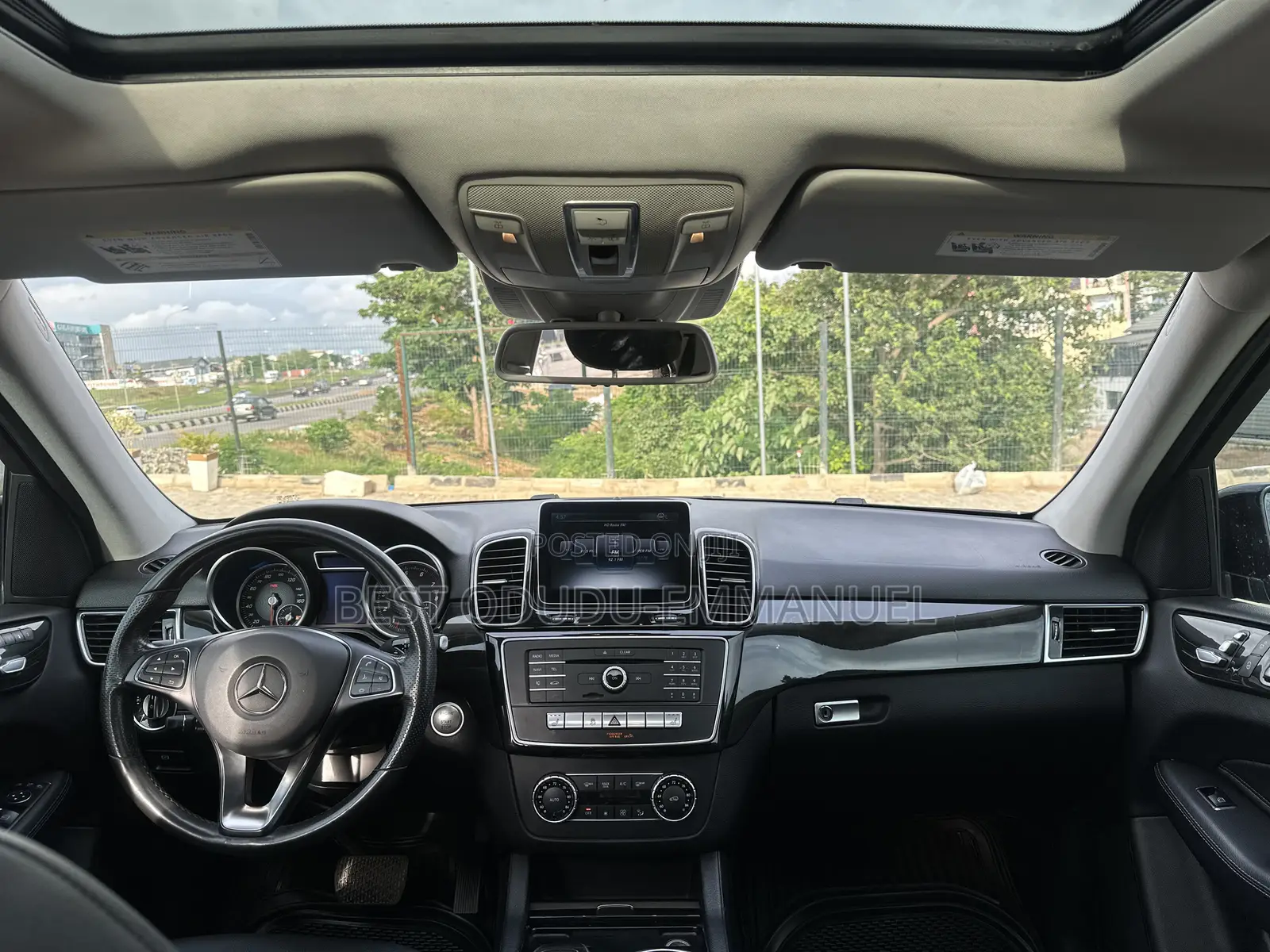 Mercedes-Benz GLE-Class GLE 320 4MATIC 2016 Black