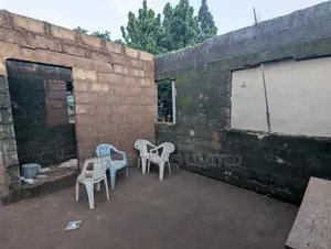 For Sale, Half Plot of Land + Uncompleted 5 Beds Bungalow, Off Igbe Ik