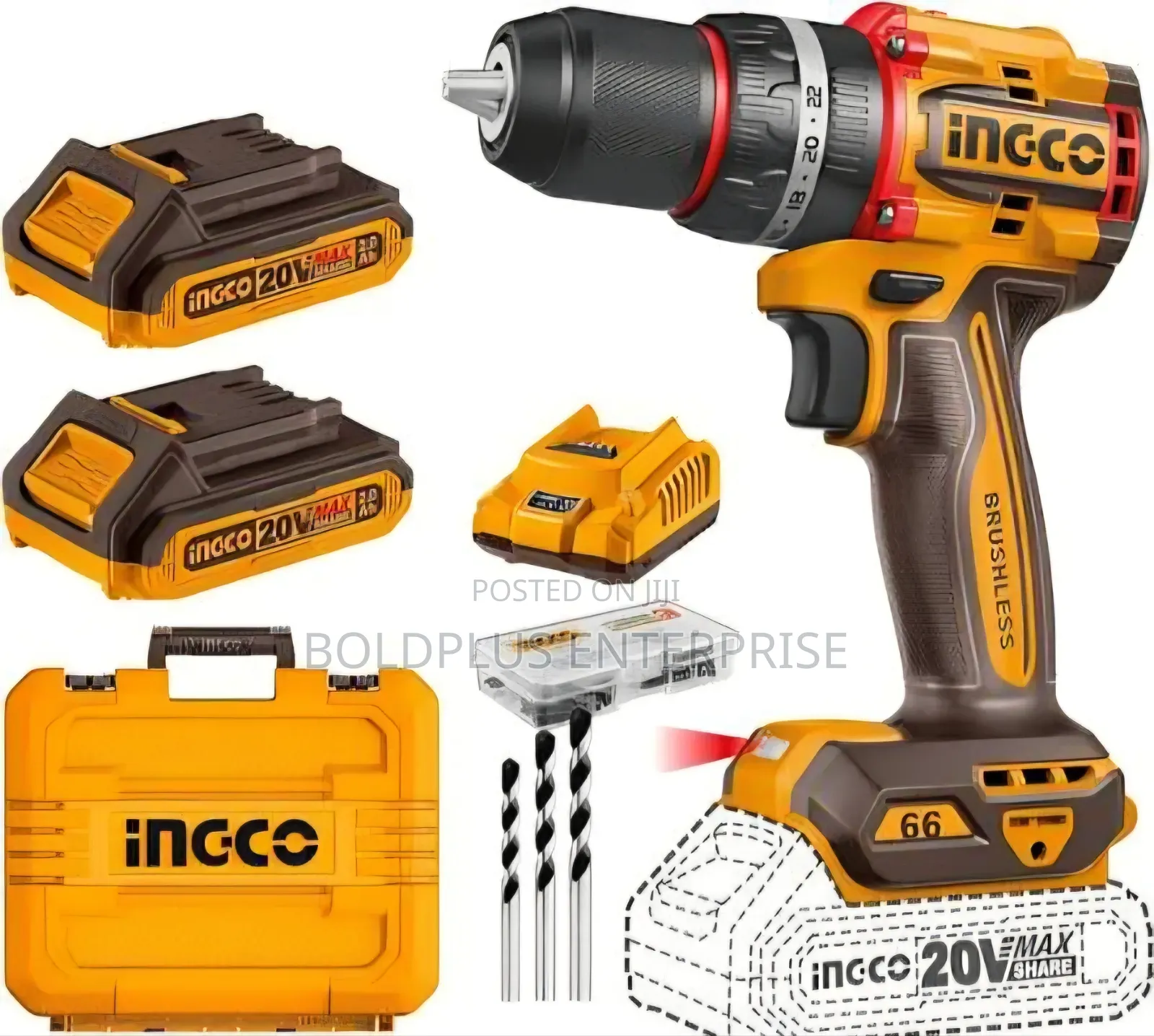 20 Volt Ingco Screwing Machine